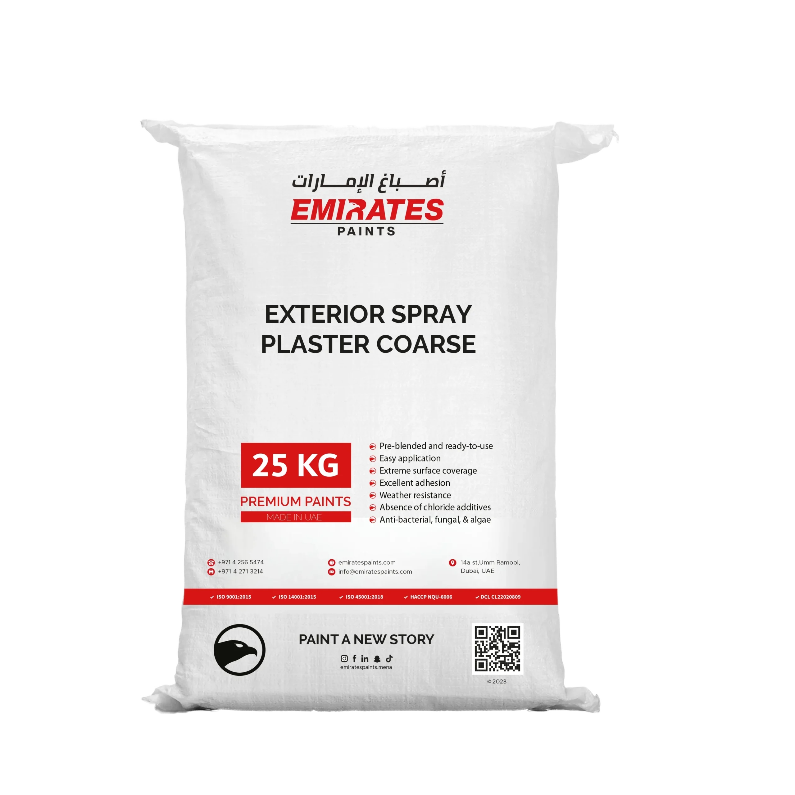 EXTERIOR SPRAY PLASTER COARSE